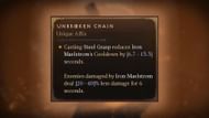 Unique Effect of the Unbroken Chain Unique Amulet (Image via Blizzard Entertainment)